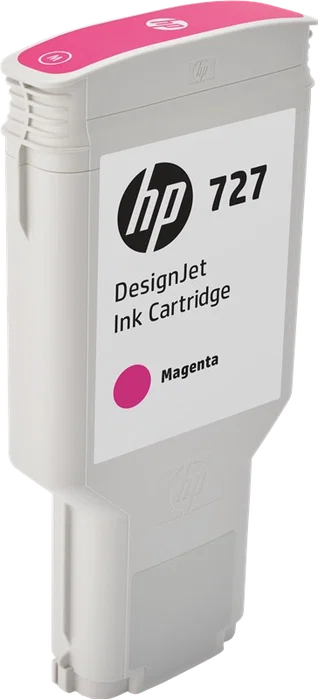 HP Cartucho de Tinta 727 Magenta 300ml F9J77A HP Cartucho de Tinta 727 Magenta 300ml F9J77A