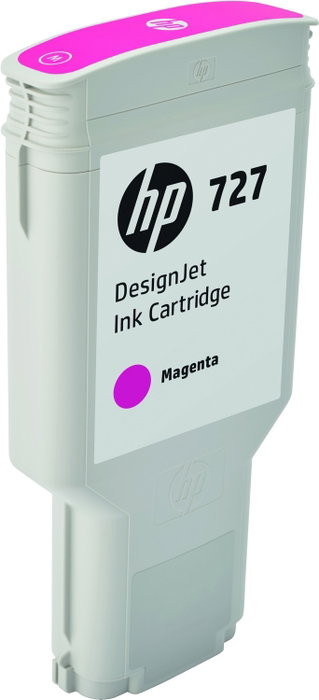 HP Cartucho de Tinta 727 Magenta 300ml F9J77A HP Cartucho de Tinta 727 Magenta 300ml F9J77A