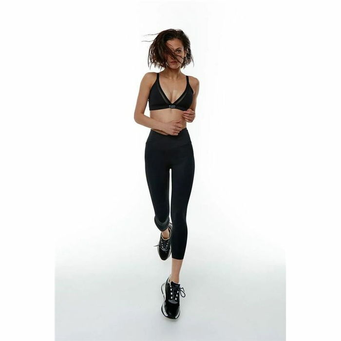 Mallas Deportivas de Mujer Black Limba Capri Rocket Negro