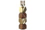 DKD Home Decor Portavelas de Aluminio y Cristal Dorado