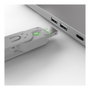 Lindy Bloqueador de puerto USB Tipo A, Pack de 4 + Llave, Verde