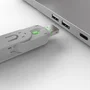 Lindy Bloqueador de puerto USB Tipo A, Pack de 4 + Llave, Verde