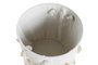 DKD Home Decor Set de 3 Cestas con Flecos Beige y Mostaza