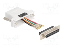 DeLOCK 67117 Adaptador de VGA hembra a RJ-45 Blanco