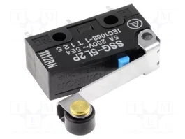 Aratas (Formerly Omron Components) Microconmutador SNAP ACTION SSG-5L2P SPDT ON-(ON) con palanca
