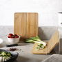 Quttin Tabla Cortar Plegable Bambú 32 x 28 cm (12 Unidades)