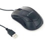 Gembird MUS-3B-02 Ratón Óptico Ambidextro Negro