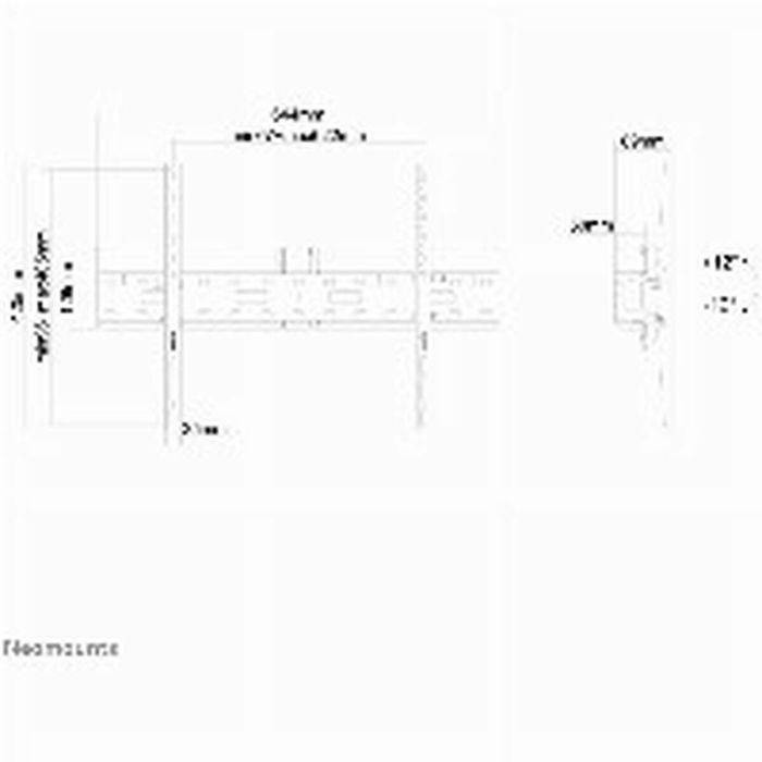 Soporte TV Neomounts LFD-W2640MP 75" 37" 35 kg Soporte TV Neomounts LFD-W2640MP 75" 37" 35 kg