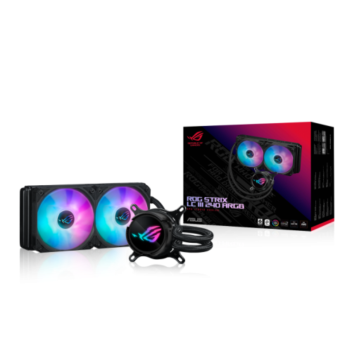Asus ROG Strix LC III 240 ARGB Kit Refrigeración Líquida 12 cm Negro 90RC00S1-M0UAY0
