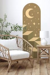 Wallity ERSYSTCKR4 Sticker Decorativo para Pared PVC 53 x 152 cm
