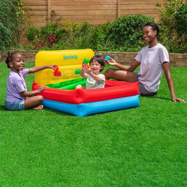 Bestway Piscina Hinchable Infantil Juegos con Bolas 104x94x61 cm Multicolor