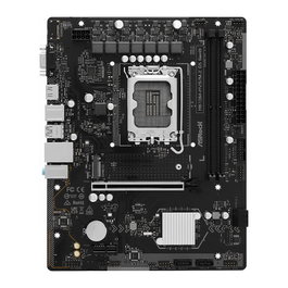 ASRock Placa Base Intel H610 H610M-HVS/M.2, Socket 1700, microATX, 2x DDR5, Ready for Gen5, Retail