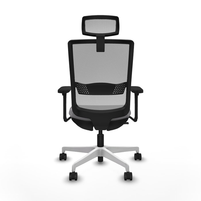 PIQUERAS Y CRESPO Silla de oficina Haches con mecanismo Sincro/Traslack Gris