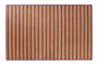 DKD Home Decor Alfombra de Bambú Rayas Multicolor 160x230