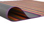DKD Home Decor Alfombra de Bambú Rayas Multicolor 160x230