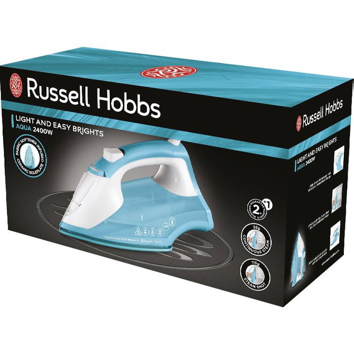 Russell Hobbs Plancha de Vapor 2400W Cerámica 26482-56