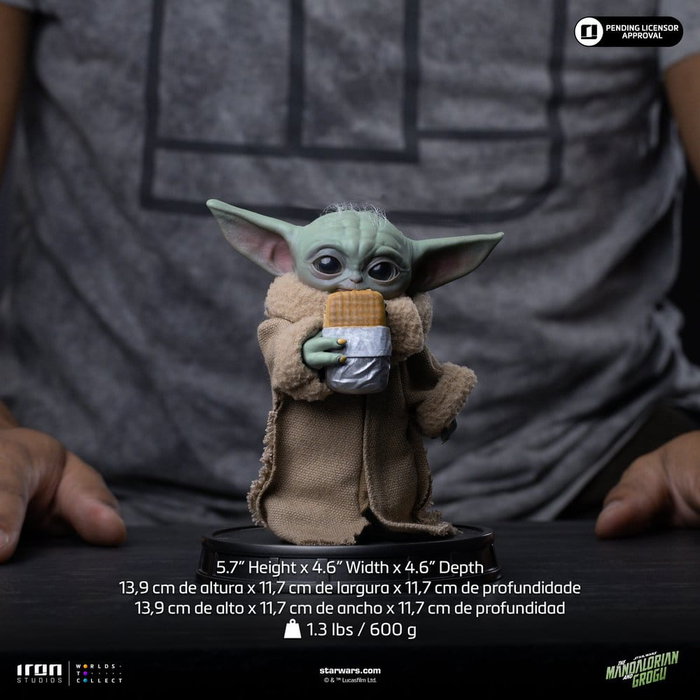 Iron Studios The Mandalorian & Grogu Grogu Collection Estatua Grogu Food Cart Snack Iron Studios The Mandalorian & Grogu Grogu Collection Estatua Grogu Food Cart Snack