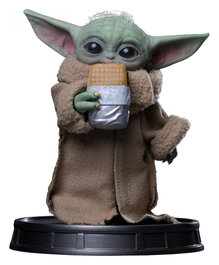 Iron Studios The Mandalorian & Grogu Grogu Collection Estatua Grogu Food Cart Snack