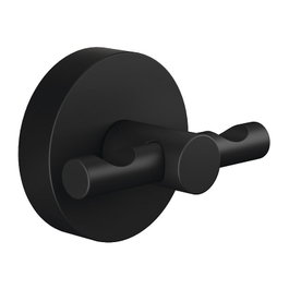 Tesa Gancho toallero MOON Negro metal 65 mm
