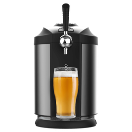 Cecotec BeerFlow Steel 5000 Dispensador de Cerveza con Sistema de Refrigeración Integrado, para Barriles Universales de 5 Litros