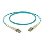 Panduit NKFPX2ELLLSM005 Cable de Fibra Óptica LC-LC Multimodo OM3, 5 m, Azul/Aguamarina