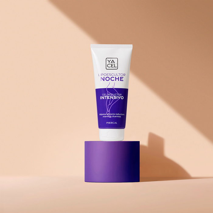 Yacel Lipoesculptor Noche - Gel Reductor Intensivo para Uso Nocturno, Tratamiento Reductor, 200 ml