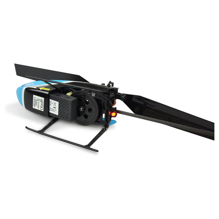 AMEWI AFX4 Helicóptero de Juguete RC Ready-to-Fly (RTF), Motor Eléctrico con Batería Li-Po 350mAh, Azul/Negro, 2.4 GHz, Control de 6 Canales, para Niño - Ref. AFX4