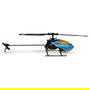 AMEWI AFX4 Helicóptero de Juguete RC Ready-to-Fly (RTF), Motor Eléctrico con Batería Li-Po 350mAh, Azul/Negro, 2.4 GHz, Control de 6 Canales, para Niño - Ref. AFX4