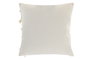 DKD Home Decor Cojín de Poliéster Crudo con Aplicaciones 45x45 cm