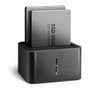 Axagon ADSA-D25 Dock Station Dual para SSD SATA 2.5 con Clonación y USB 3.2 Gen 1