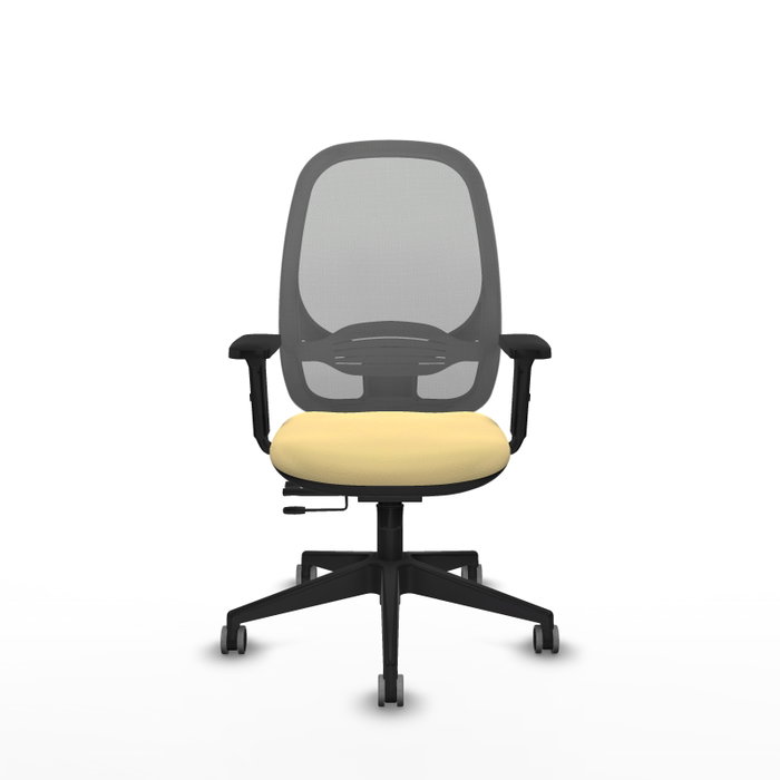 PIQUERAS Y CRESPO Silla de oficina Cilanco Crema y Gris PIQUERAS Y CRESPO Silla de oficina Cilanco Crema y Gris