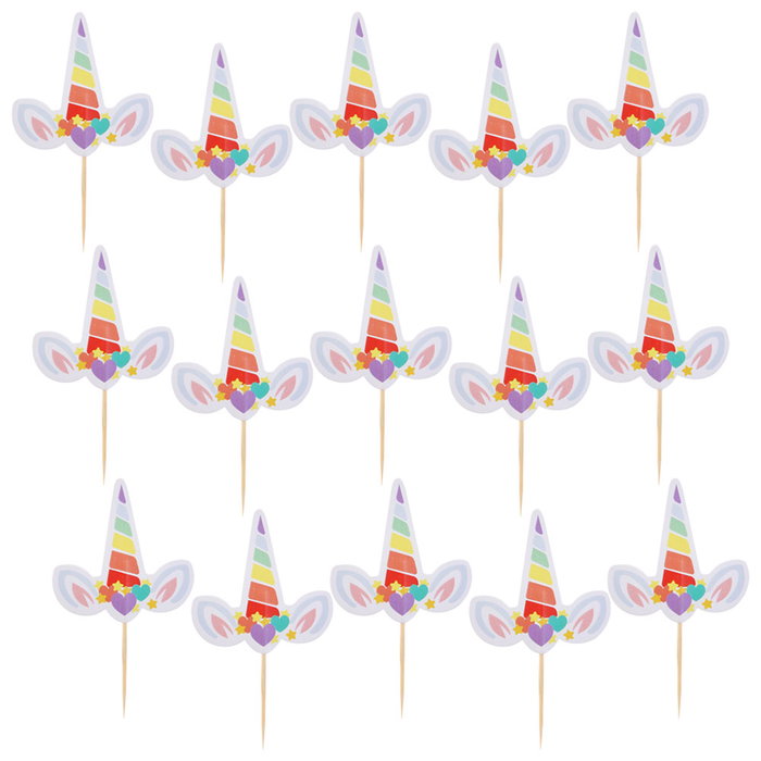 Lily Cook Juego De 15 Decoraciones Unicornio