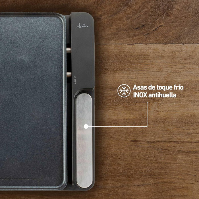Plancha de Cocina JATA JEGR1246 Negro 2000 W