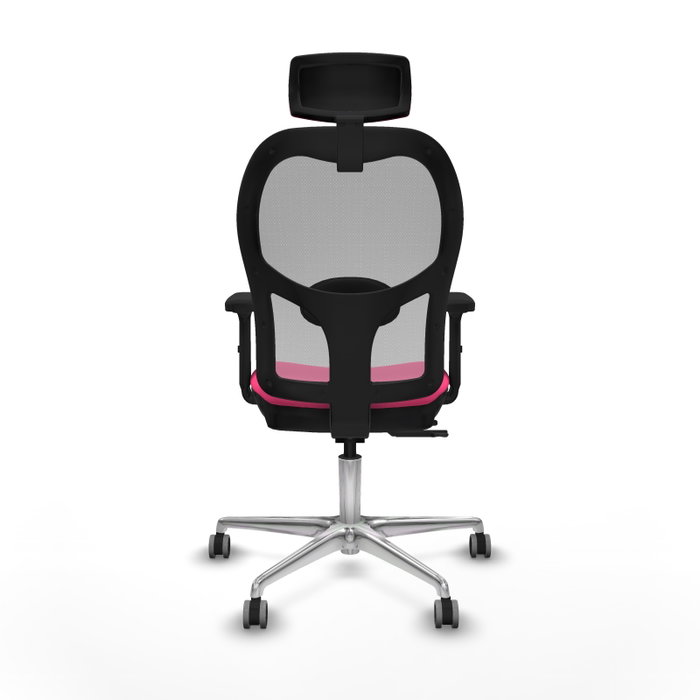 PIQUERAS Y CRESPO Silla de oficina Jorquera Rosa y Gris PIQUERAS Y CRESPO Silla de oficina Jorquera Rosa y Gris