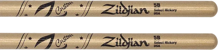 Zildjian Baquetas 5B Gold Chroma Edición Limitada