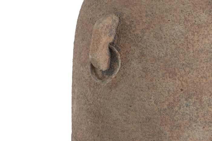 DKD Home Decor Jarrón de Terracota Artesanal Desgastado Marrón DKD Home Decor Jarrón de Terracota Artesanal Desgastado Marrón