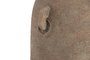 DKD Home Decor Jarrón de Terracota Artesanal Desgastado Marrón