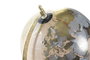DKD Home Decor Globo Terráqueo Aluminio y PVC Rosa y Dorado