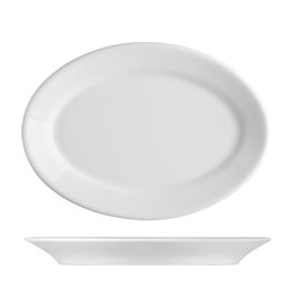 G.Benedikt Principe Fuente Oval para Vajilla, Porcelana, 32 cm (Set de 3)