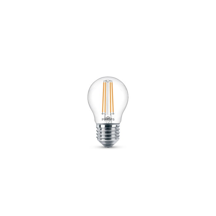 Philips Pack 2 Bombilla LED E27 P45 4.3W 470Lm 2700K Philips Pack 2 Bombilla LED E27 P45 4.3W 470Lm 2700K