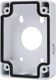 Secomp PFA120 Caja de conexión eléctrica de aluminio gris - 115x160x37 mm, 513 g