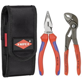 Knipex Mini juego de alicates de 2 piezas en bolsa para cinturón