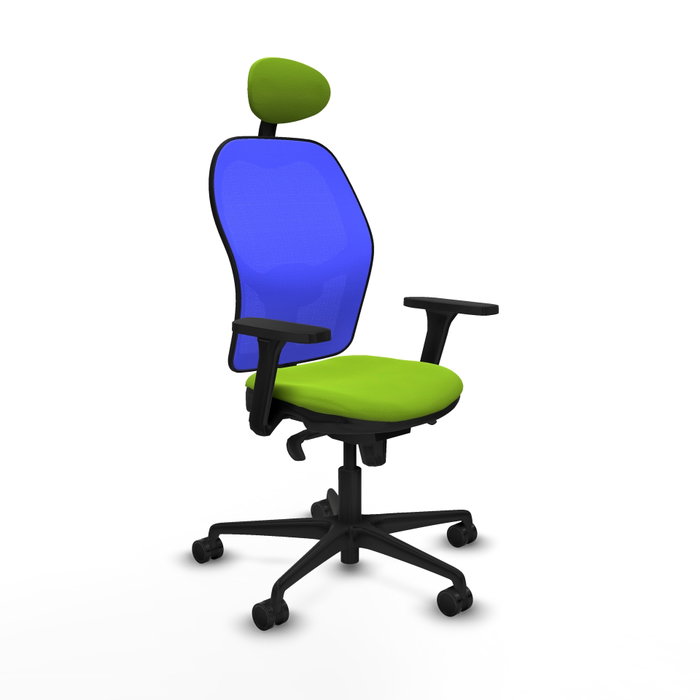 PIQUERAS Y CRESPO Silla de oficina Jorquera Pistacho y Azul PIQUERAS Y CRESPO Silla de oficina Jorquera Pistacho y Azul