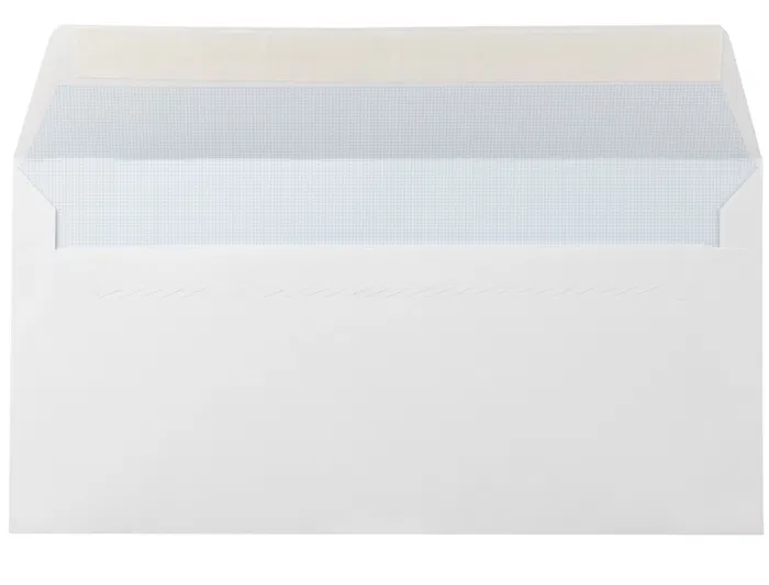 Liderpapel Sobre 9 Comercial Normalizado Blanco Tira Silicona 120x176 mm Paquete 25 Unidades