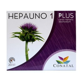 Conatal Hepauno Plus 20 viales | Complemento alimenticio drenante y digestivo para el hígado