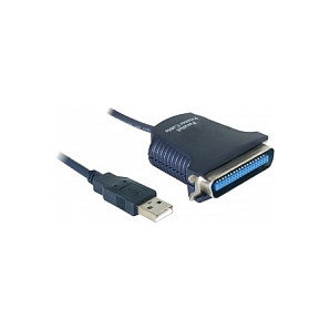 DeLOCK Cable adaptador USB a impresora paralelo de 1,8 m, Negro DeLOCK Cable adaptador USB a impresora paralelo de 1,8 m, Negro