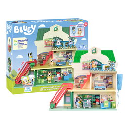 Moose Supermercado Bluey 18918 con Bluey y Bingo, Juguete Interactivo con Sonidos y Figuras Exclusivas, Licencia Bluey, +3 Años