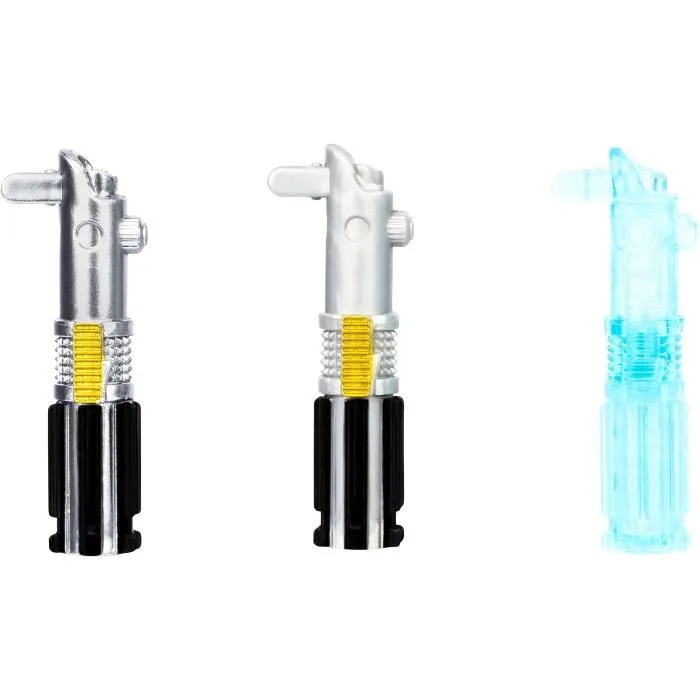 Fandrop Figura Luke vs Darth Vader - Vitrina con escena de culto + mini póster - 18 cm