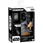 Fandrop Figura Luke vs Darth Vader - Vitrina con escena de culto + mini póster - 18 cm