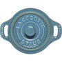 Staub Mini Cocotte Set 4-Piece Round Ceramic Antique Turquoise